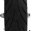 Alomejor Front Wheel with Tire for 9 G30 Electric Scooter, Aluminum Alloy and Rubber, 6.5 Inch, with Drum Brake, 60/70 6.5