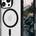 Pelican Ranger iPhone 16 Pro Case [Compatible with MagSafe] Rugged Magnetic Phone Case with 12ft Military-Grade Drop Protection - Heavy Duty Phone Cover for iPhone 16 Pro - Frosted Clear