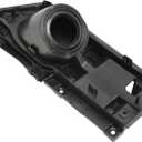 Fuel Door Gas Filler Pocket Housing with White Cover Replacement by AA Ignition - Fits Ford Transit Vans - 150, 250, 350, 350-HD 2015-2024 - Replaces Parts CK4Z-5427936-A, CK4Z-5427936-F, CK4Z5427936J