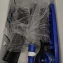 3 Wheel Kids Kick Scooter for Ages 3-12, Lean-to-Steer, Light-Up Wheels, 3-Level Adjustable Handlebar 27.5-33, Wide Non-Slip Deck, Dual Rear Brake,Travel Foldable, for Boys & Girls Toy Gifts (Blue)