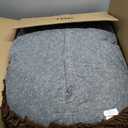 Muddy Mat Cloud K-9 Bed for Dogs & Cats, Soft & Relaxing Donut Dog Bed, Chenille Material, Removable Cover, Washable & Dryer SafeBrown Small(25'x25')