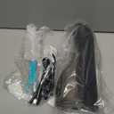 Leominor Water Dental Flosser - 5 Modes Cordless Portable Oral Irrigator, IPX7 Waterproof, Rechargeable Teeth Cleaner Upgrade Detachable Tank Professional Flossing Cleaning Pick for Home Travel (Black) (230ml)