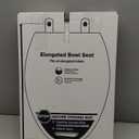 KOHLER 24764-RL-0 Rutledge Nightlight ReadyLatch Slow Close Toilet Seat, Elongated, Quiet-Close Lid and Seat, Grip-Tight Bumpers, White