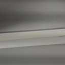 No Drill Cordless Pleated Fabric Shades, White, 34.5" W x 64" H