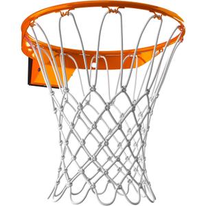 Spalding Regulation Size 18" Steel Basketball Rim with Net Included | Choose from Fixed or Breakaway | Replacement Rim for Indoor or Outdoor Hoop