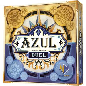 Asmodee Azul Duel Board Game - Competitive Head-to-Head Tile-Placement Strategy Game, Stunning Mosaic Art and Quick Gameplay for Kids & Adults, Ages 8+, 2 Players, 30-45 Minute Playtime