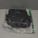 Cute Car Trash Can with Lid  Multipurpose Collapsible Trash Bin for Car, Leak-Proof Organizer, Waterproof Garbage Can with Storage Pockets & Adjustable Straps, 2 Gallons (Black Leopard)