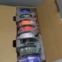 250g High Speed SUNLU PETG Filament 1.75mm Bundle, 250g Spool, 8 Rolls, White+Red+Orange+Yellow+Green+Sky Blue+Blue+Pink