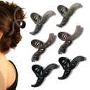 Hair Clips For Women, 5-Inch Matte Matte Claw Clips For Thick Hair and Thin Hair, Strong Hair Grabbing Ability and Stylish Appearance
