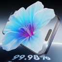 OMOTON Screen Protector for iPhone 17 Pro [Auto-Dust Removal], Tempered Glass with 9H+ Hardness & 12FT Military Grade Shatterproof, Full Coverage Protection, 2 Pack