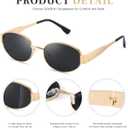 Women's Retro Sunglasses - Classic Trendy Polarized Sun Glasses UV Protection Fashion Eyewear