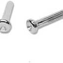 1968-1977 Inner Door Lock Knobs, Ribbed Chrome OE Style - Pair