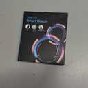 Misxi [2+2 Pack] Case Hard PC Bumper + Tempered Glass Screen Protector [with Auto Alignment Tool Kit] for Samsung Galaxy Watch 7 40mm, Anti-Scratch Cover for Galaxy Watch7, 1 Rose Gold + 1 Transparent