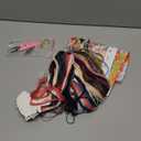 Leczany Cross Stitch Stamped Kit for Adults - Peacock | DIY Embroidery Starter Patterns Craft Kit Needlepoint for Beginner | 11CT, 3 Strands | 15x24 inches