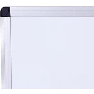VIZ-PRO Large Magnetic Dry Erase White Board for Wall, 72 X 48 inches, 6' x 4' Aluminum Framed Whiteboard with Marker Tray for School Office Home