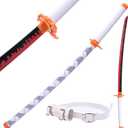 41" Cospaly Sword Anime Replica Sword Suitable for Character Dress up, Anime Lovers Collection Decoration (red)