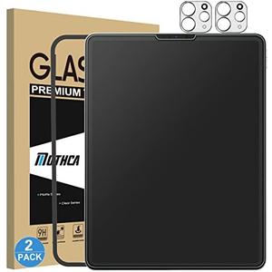 Mothca 1 Pack Matte Glass Screen Protector for iPad Pro 12.9” 6th/5th/4th/3rd Gen(2022/2021/2020/2018), Anti-Glare & Anti-Fingerprint Tempered Glass