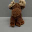Bearington Morton The Moose Stuffed Animal - 10.5" Baby Moose Plush Toy with Soft and Fluffy Fur - Adorable Elk Stuffy Toy and Huggable Gift for Kids, Toddlers, and Woodland Animal Lovers