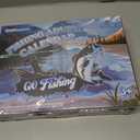 2 x Fishing Advent Calendar 2025, 24 Day Fishing Lure Advent Calendar Fishing Tackle Set for Adult Men Teens Boy, Christmas Countdown Calendar Xmas Surprise Gift for Fisherman