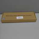 TrueGem Stove Gap Covers - 23.4", Black, Stainless Steel