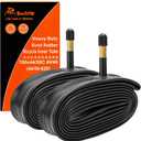 700C Heavy Duty Bike Tubes 700x44C/45C/48C/50C AV48 Schrader Valve (44/50-622) 700C Bicycle Inner Tubes Compatible with 700 x 44C 700x45C 700x46C 700x48C 700x50C 281 1/2 Bike Tire Tubes 2-PCS