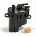 Fuel Pump for Kohler Lawnmower Generator 2539316-S 2539316 2539314 with Fuel Filter, Fits all Command ECH ECV models