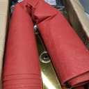 Yexiya 16 Pcs 2026 Prom Graduation Decoration Kit with Gold Stainless Steel Stanchions with Red Ropes and 27.8 X3.28 ft Red Carpet Runner Prom Box Column Tape Photo Booth for Birthday Party College