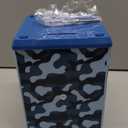 Mini ATM Piggy Bank Security Machine Best Gift for Kids,Electronic Code Piggy Bank Money Counter Safe Box Coin Bank for Boys Girls Password Lock (Camouflage Blue)