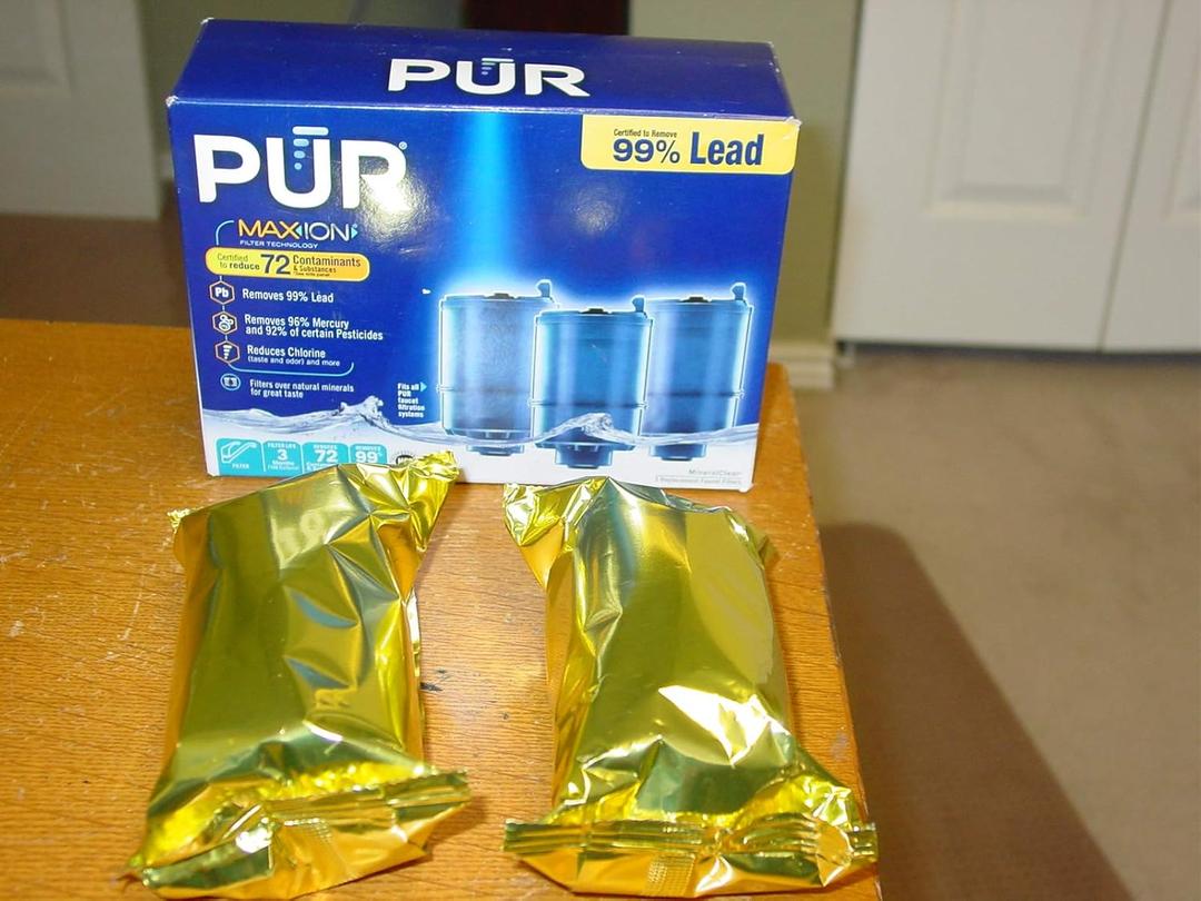 PUR Maxion Replacement Water Filter For Faucets 100 gal.