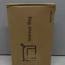 Travel Makeup Bag Women's Large Capacity Cosmetic Portable Organizer Large Opening Waterproof Storage Toiletry Bags Vertical Free-Standing Brush Holder for Easy Access Pink