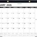 2026-2027 Desk Calendar Run now to Jun 2027, 18 Monthly Desk Calendar 2026-2027 Large, 22'' x 17'', 2026 Desk/Wall Calendar with Desk Pad, To-do Lists, Ruled Blocks, Corner Protectors, Lay Flat