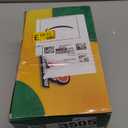 Flexi Hose Lightweight Expandable Garden Hose, 50FT - Retractable Garden Hose, Water Hose - No-Kink Flexibility, 3/4 Inch Solid Brass Fittings and Double Latex Core (Black)