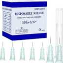 Disposable Luer Lock Needle 32Ga 4mm 100Pack(32Ga-4mm)
