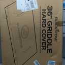 BLACKSTONE 5004 36 Griddle Hard Cover, Powder Coated Steel, Black