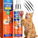 Cat Deterrent Spray - Safe Indoor & Outdoor Deterrent for Furniture Protection, Effective Training Aid with Natural Ingredients