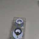 BIBS Colour Studio Pacifier 2-Pack, BPA Free, Round Nipple. Natural Rubber Latex, Made in Denmark, Size 2 (6-18 Months) - Baby Blue/Petrol