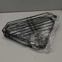 HuggieGems 3 Tier Floor Standing Corner Shower Caddy Organizer Shelf with Hooks, Bathroom Shelves Stand Rack, Black