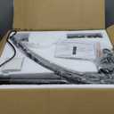 Bronze Arch Floor Lamps for Living Room Dimmable - Upgraded 9W LED Arc Lamp with 4 Color Temperatures, Remote Control Rustic Arched Floor Lamp, Reading Standing Lamp for Bedroom (Bulb Included) Brown