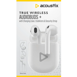 Acoustix™ True Wireless Earbuds - White