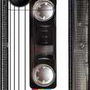 for BLU View 5 B135DL Case, Soft TPU Phone Case Music Classic Cassette Tape Retro 80’s Type Case for Girls Women Men Kids, Slim Shockproof Protective Cover White