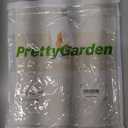 PRETTYGARDEN Women's 2025 Summer Long Sleeve Henley T Shirts Ribbed Knit Button Slim Fitted Basic Casual Going Out Fall Tops (Beige, L)