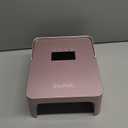 Lavinda 60W Large UV LED Nail Lamp with Portable Handle, Rechargeable 5200mAh Nail Dryer with Dual Controls, Max/Low Heat, 3-Prong Safety Adapter & LCD for Salon & Home.