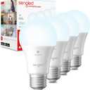 Sengled WiFi Light Bulb - Smart Bulbs That is Compatible with Google Assistant, A19 Daylight (5000K) - No Hub Required, 800LM 60W High CRI)60 Equivalent, 4 Count (Pack of 1)