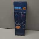 MAXTID Under Door Draft Stopper White 32Inch, Weather Stripping Door Seal, Door Sweep for Exterior & Interior Doors Door Bottom Seal Dust and Noise Insulation Large Door Draft Guard of Doors Blocker