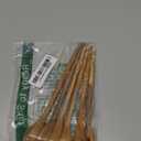 WONDERFUL 100% Natural Olive Wood Long Handle Spoons for Coffee, Tea, Milkshake Kitchen Stirring, Cocktail Stirrer; Mixing Honey Spoon, Chef Tasting Spoons(6 pcs)