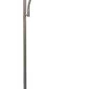 Simple Designs LF2000-BSN Mother-Daughter Floor Lamp with Reading Light, Brushed Nickel (Single Pack)