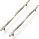 Ravinte 12-1/2 Inch Cabinet Handles Brushed Nickel Stainless Steel Kitchen Cupboard Hardware Cabinet Handles 10" Hole Center 10 Pack
