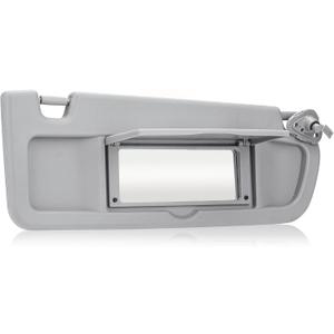 Youxmoto Right Passenger Side Car Sun Visor for Honda Civic 2006 2007 2008 2009 2010 2011 EX LX Sedan SI Coupe, Grey Visor Replaces # 83230-SNA-A01ZA