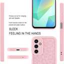 MOWIME Compatible with Samsung Galaxy A16 5G Case, Cheetah Print Shockproof Soft TPU Protective Cover for Women Girls, Slim Anti Scratch Leopard Case for Galaxy A16 5G 6.7 Inch, Pink