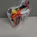 Jetec 32 Pcs Mesh Zipper Bags Toy Storage Bikini Organizer Bag Bolsas Para Guardar Trajes De Bano Waterproof Zipper Reusable Pouch Puzzle Multipurpose for Storage Office(Stylish Color,5.1 x 4.1 Inch)